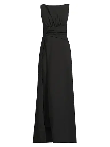 Kay Unger Women's Palmer Walk-Thru Asymmetric Jumpsuit | Thumbnail 1 Kay Unger Women's Palmer Walk-Thru Asymmetric Jumpsuit | Thumbnail 1