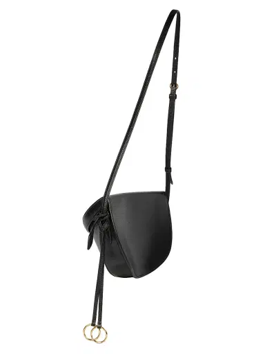 Alaïa Women's East West Leather Shoulder Bag - Noir | Thumbnail 4 Alaïa Women's East West Leather Shoulder Bag - Noir | Thumbnail 4