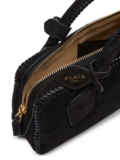 Alaïa Women's Suede Clutch - Noir | Thumbnail 5 Alaïa Women's Suede Clutch - Noir | Thumbnail 5