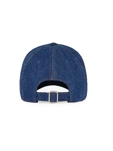 Givenchy Men's Embroidered Cap in Denim - Indigo Blue | Thumbnail 3 Givenchy Men's Embroidered Cap in Denim - Indigo Blue | Thumbnail 3