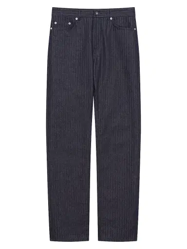 Givenchy Women's Boyfriend Jeans in Herringbone Denim - Dark Navy | Thumbnail 1 Givenchy Women's Boyfriend Jeans in Herringbone Denim - Dark Navy | Thumbnail 1