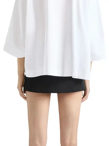 Givenchy Women's Mini Cut-Out Skirt in Wool - Black | Thumbnail 3 Givenchy Women's Mini Cut-Out Skirt in Wool - Black | Thumbnail 3