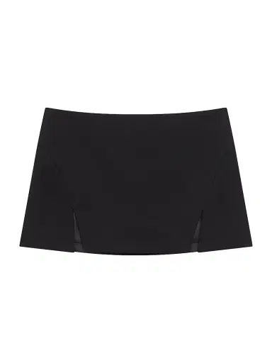 Givenchy Women's Mini Cut-Out Skirt in Wool - Black | Thumbnail 1 Givenchy Women's Mini Cut-Out Skirt in Wool - Black | Thumbnail 1