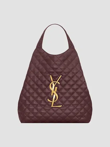 Saint Laurent Women's Icare Maxi Shopping Bag In Quilted Lambskin | Thumbnail 4 Saint Laurent Women's Icare Maxi Shopping Bag In Quilted Lambskin | Thumbnail 4