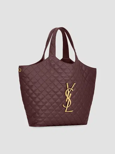 Saint Laurent Women's Icare Maxi Shopping Bag In Quilted Lambskin | Thumbnail 7 Saint Laurent Women's Icare Maxi Shopping Bag In Quilted Lambskin | Thumbnail 7