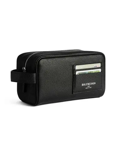 Balenciaga Credit Toiletry Pouch | Thumbnail 4 Balenciaga Credit Toiletry Pouch | Thumbnail 4