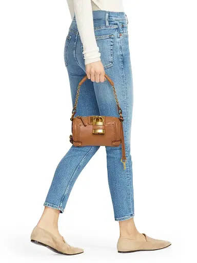 Chloé Women's Paddington Leather Shoulder Bag - Mustang Brown | Thumbnail 2 Chloé Women's Paddington Leather Shoulder Bag - Mustang Brown | Thumbnail 2