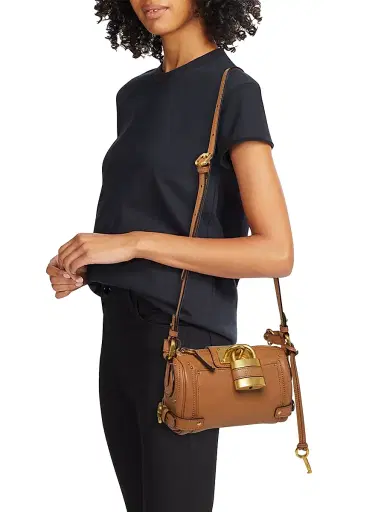 Chloé Women's Paddington Leather Shoulder Bag - Mustang Brown | Thumbnail 3 Chloé Women's Paddington Leather Shoulder Bag - Mustang Brown | Thumbnail 3