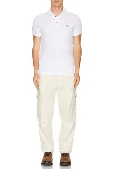 Moncler Short Sleeve Polo | Thumbnail 4 Moncler Short Sleeve Polo | Thumbnail 4