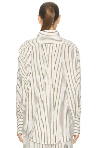House of Dagmar Fluid Stripe Shirt | Thumbnail 4 House of Dagmar Fluid Stripe Shirt | Thumbnail 4