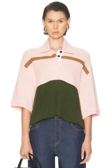 Bottega Veneta Polo Shirt | Thumbnail 1 Bottega Veneta Polo Shirt | Thumbnail 1