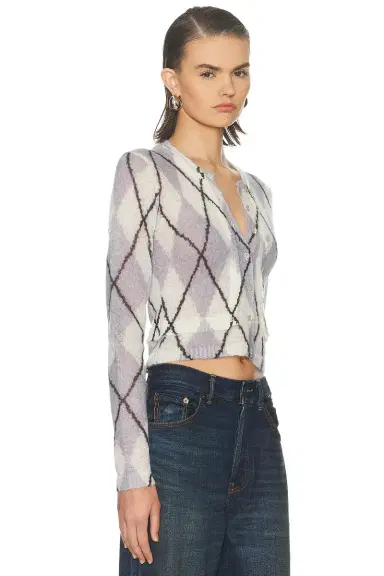Acne Studios Kahoo Printed Cardigan | Thumbnail 3 Acne Studios Kahoo Printed Cardigan | Thumbnail 3