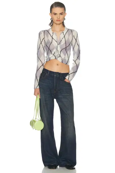 Acne Studios Kahoo Printed Cardigan | Thumbnail 5 Acne Studios Kahoo Printed Cardigan | Thumbnail 5
