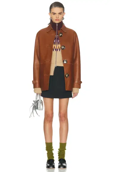 Acne Studios Kordica Nordic Shrunken Sweater | Thumbnail 4 Acne Studios Kordica Nordic Shrunken Sweater | Thumbnail 4