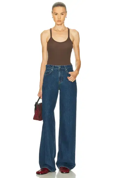 GRLFRND Rey Mid Rise Trouser | Thumbnail 7 GRLFRND Rey Mid Rise Trouser | Thumbnail 7