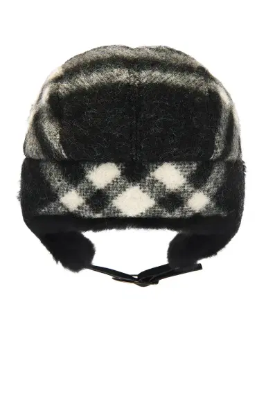 Burberry Tribar Trapper Hat | Thumbnail 3 Burberry Tribar Trapper Hat | Thumbnail 3