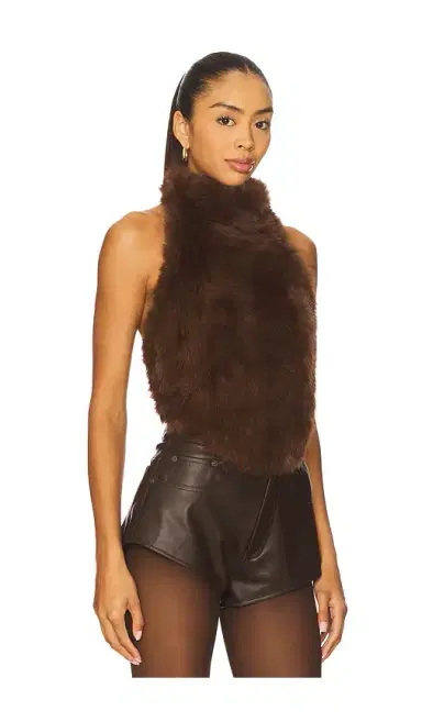 Bardot Julietta Faux Fur Top | Thumbnail 2 Bardot Julietta Faux Fur Top | Thumbnail 2