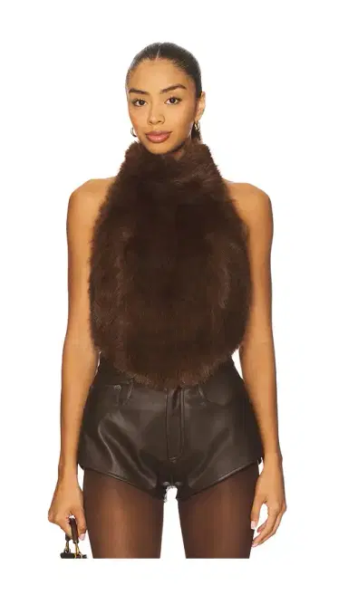 Bardot Julietta Faux Fur Top | Thumbnail 1 Bardot Julietta Faux Fur Top | Thumbnail 1