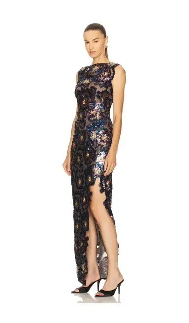Bronx and Banco Zinna Embriodered Gown | Thumbnail 2 Bronx and Banco Zinna Embriodered Gown | Thumbnail 2