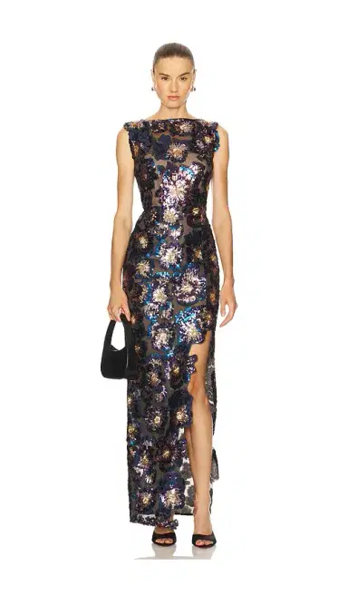 Bronx and Banco Zinna Embriodered Gown | Thumbnail 1 Bronx and Banco Zinna Embriodered Gown | Thumbnail 1