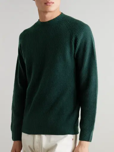 John Smedley Recycled Cashmere and Wool-Blend Sweater - Men | Thumbnail 3 John Smedley Recycled Cashmere and Wool-Blend Sweater - Men | Thumbnail 3