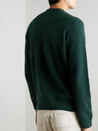 John Smedley Recycled Cashmere and Wool-Blend Sweater - Men | Thumbnail 4 John Smedley Recycled Cashmere and Wool-Blend Sweater - Men | Thumbnail 4