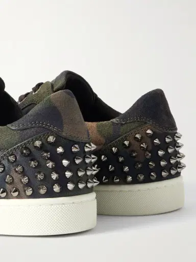 Christian Louboutin Seavaste 2 Studded Camouflage-Print Canvas Sneakers - Men | Thumbnail 5 Christian Louboutin Seavaste 2 Studded Camouflage-Print Canvas Sneakers - Men | Thumbnail 5