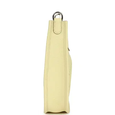 HERMÈS Hermes Evelyne TPM Jaune Milton Clemence Palladium Hardware | Thumbnail 4 HERMÈS Hermes Evelyne TPM Jaune Milton Clemence Palladium Hardware | Thumbnail 4