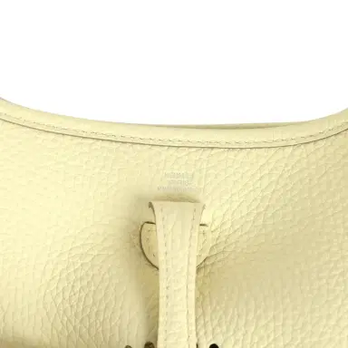 HERMÈS Hermes Evelyne TPM Jaune Milton Clemence Palladium Hardware | Thumbnail 7 HERMÈS Hermes Evelyne TPM Jaune Milton Clemence Palladium Hardware | Thumbnail 7