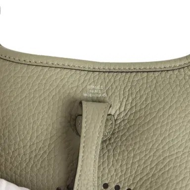 HERMÈS Hermes Evelyne TPM Sauge Clemence Palladium Hardware | Thumbnail 7 HERMÈS Hermes Evelyne TPM Sauge Clemence Palladium Hardware | Thumbnail 7