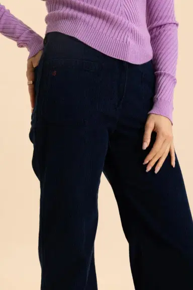 Victoria Beckham Alina Jean - Indigo Garment Dye | Thumbnail 3 Victoria Beckham Alina Jean - Indigo Garment Dye | Thumbnail 3