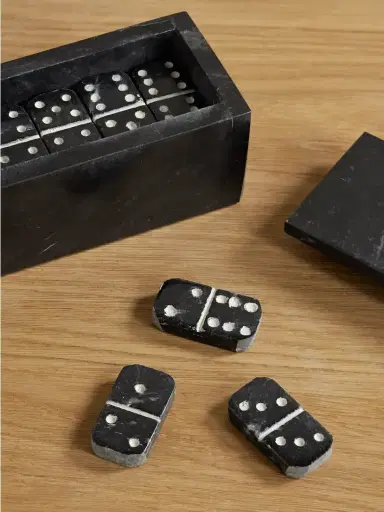 JIA JIA HOME Onyx Domino Set | Thumbnail 3 JIA JIA HOME Onyx Domino Set | Thumbnail 3