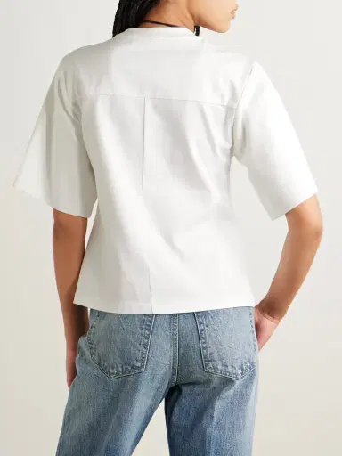 RÙADH The Isla Organic Cotton-jersey T-shirt | Thumbnail 4 RÙADH The Isla Organic Cotton-jersey T-shirt | Thumbnail 4