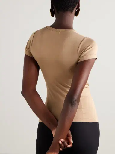 ÉTERNE Stretch-modal Jersey T-shirt | Thumbnail 4 ÉTERNE Stretch-modal Jersey T-shirt | Thumbnail 4