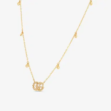 Gucci Gucci GG Running 18K Yellow Gold Diamond Pendant Necklace by The Solist | Thumbnail 2 Gucci Gucci GG Running 18K Yellow Gold Diamond Pendant Necklace by The Solist | Thumbnail 2