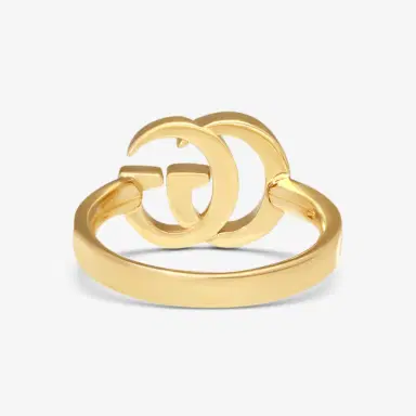 Gucci Gucci GG Running 18K Yellow Gold Thin Ring YBC525690001009 - by The Solist | Thumbnail 3 Gucci Gucci GG Running 18K Yellow Gold Thin Ring YBC525690001009 - by The Solist | Thumbnail 3