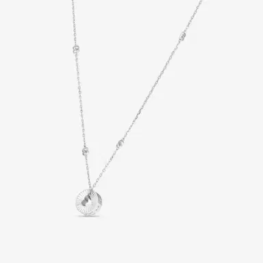 Gucci Gucci Icon 18K White Gold Round Heart Cut-Out Pendant Necklace by The Solist | Thumbnail 2 Gucci Gucci Icon 18K White Gold Round Heart Cut-Out Pendant Necklace by The Solist | Thumbnail 2