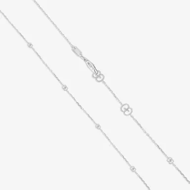 Gucci Gucci Icon 18K White Gold Round Heart Cut-Out Pendant Necklace by The Solist | Thumbnail 3 Gucci Gucci Icon 18K White Gold Round Heart Cut-Out Pendant Necklace by The Solist | Thumbnail 3