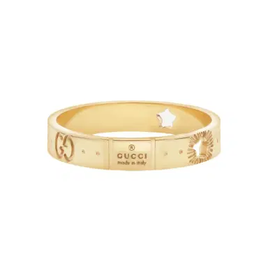 Gucci Gucci Icon 18K Yellow Gold Band Ring YBC607339001021 - by The Solist | Thumbnail 1 Gucci Gucci Icon 18K Yellow Gold Band Ring YBC607339001021 - by The Solist | Thumbnail 1
