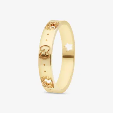 Gucci Gucci Icon 18K Yellow Gold Band Ring YBC607339001021 - by The Solist | Thumbnail 2 Gucci Gucci Icon 18K Yellow Gold Band Ring YBC607339001021 - by The Solist | Thumbnail 2
