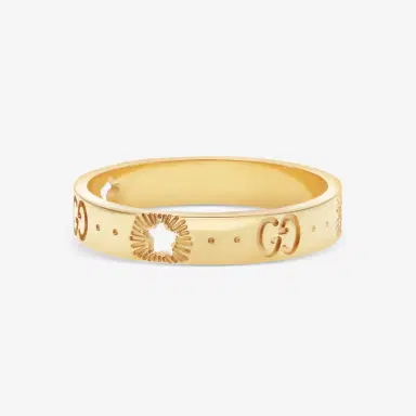 Gucci Gucci Icon 18K Yellow Gold Band Ring YBC607339001021 - by The Solist | Thumbnail 3 Gucci Gucci Icon 18K Yellow Gold Band Ring YBC607339001021 - by The Solist | Thumbnail 3