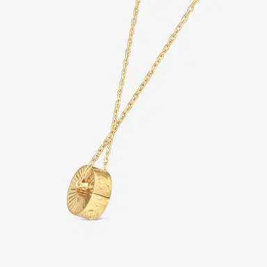 Gucci Gucci Icon 18K Yellow Gold Round Star Cut Out Pendant Necklace by The Solist | Thumbnail 3 Gucci Gucci Icon 18K Yellow Gold Round Star Cut Out Pendant Necklace by The Solist | Thumbnail 3