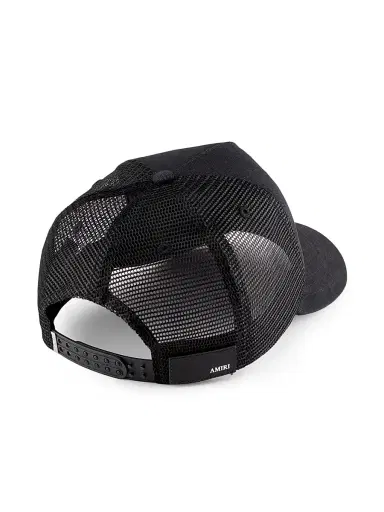 Amiri Men's Logo-Embroidered Trucker Hat - Black | Thumbnail 2 Amiri Men's Logo-Embroidered Trucker Hat - Black | Thumbnail 2