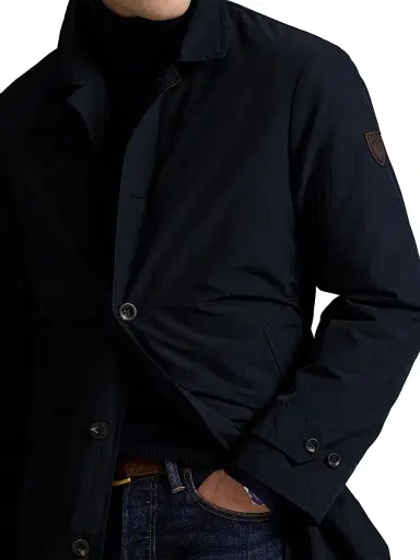 Polo Ralph Lauren Men's Single-Breasted Button-Front Coat - Collection Navy | Thumbnail 7 Polo Ralph Lauren Men's Single-Breasted Button-Front Coat - Collection Navy | Thumbnail 7