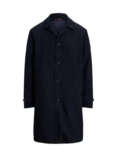 Polo Ralph Lauren Men's Single-Breasted Button-Front Coat - Collection Navy | Thumbnail 1 Polo Ralph Lauren Men's Single-Breasted Button-Front Coat - Collection Navy | Thumbnail 1