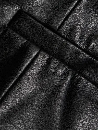 Milly Women's Faux-Leather Strapless Top - Black | Thumbnail 7 Milly Women's Faux-Leather Strapless Top - Black | Thumbnail 7