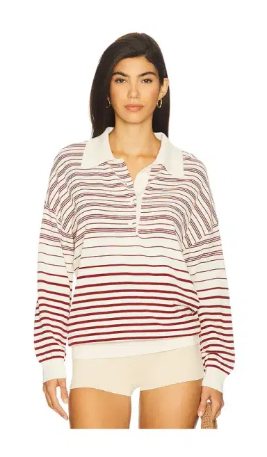 FAITHFULL Harlow Oversized Polo | Thumbnail 1 FAITHFULL Harlow Oversized Polo | Thumbnail 1