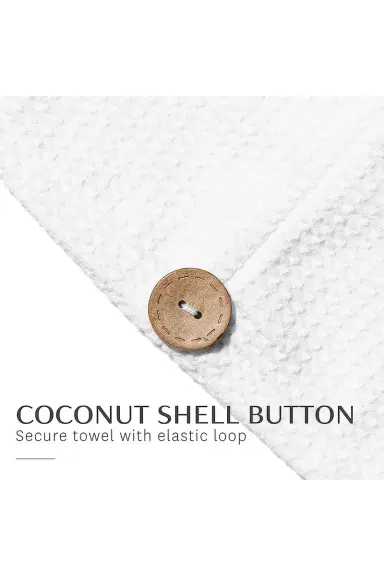 T3 Luxe Turban Towel With Waffle Microfiber | Thumbnail 7 T3 Luxe Turban Towel With Waffle Microfiber | Thumbnail 7