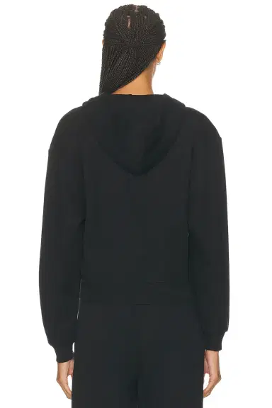 Skims Cotton Fleece Classic Zip-Up Hoodie | Thumbnail 3 Skims Cotton Fleece Classic Zip-Up Hoodie | Thumbnail 3