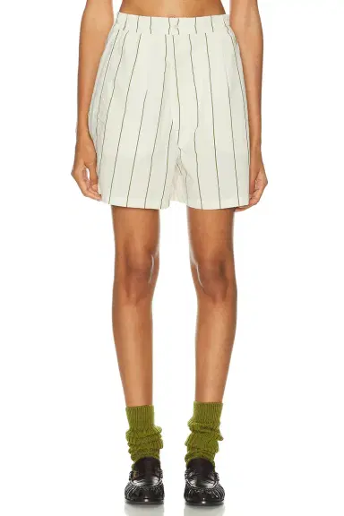 BODE Celery Stripe Boxer Short | Thumbnail 1 BODE Celery Stripe Boxer Short | Thumbnail 1